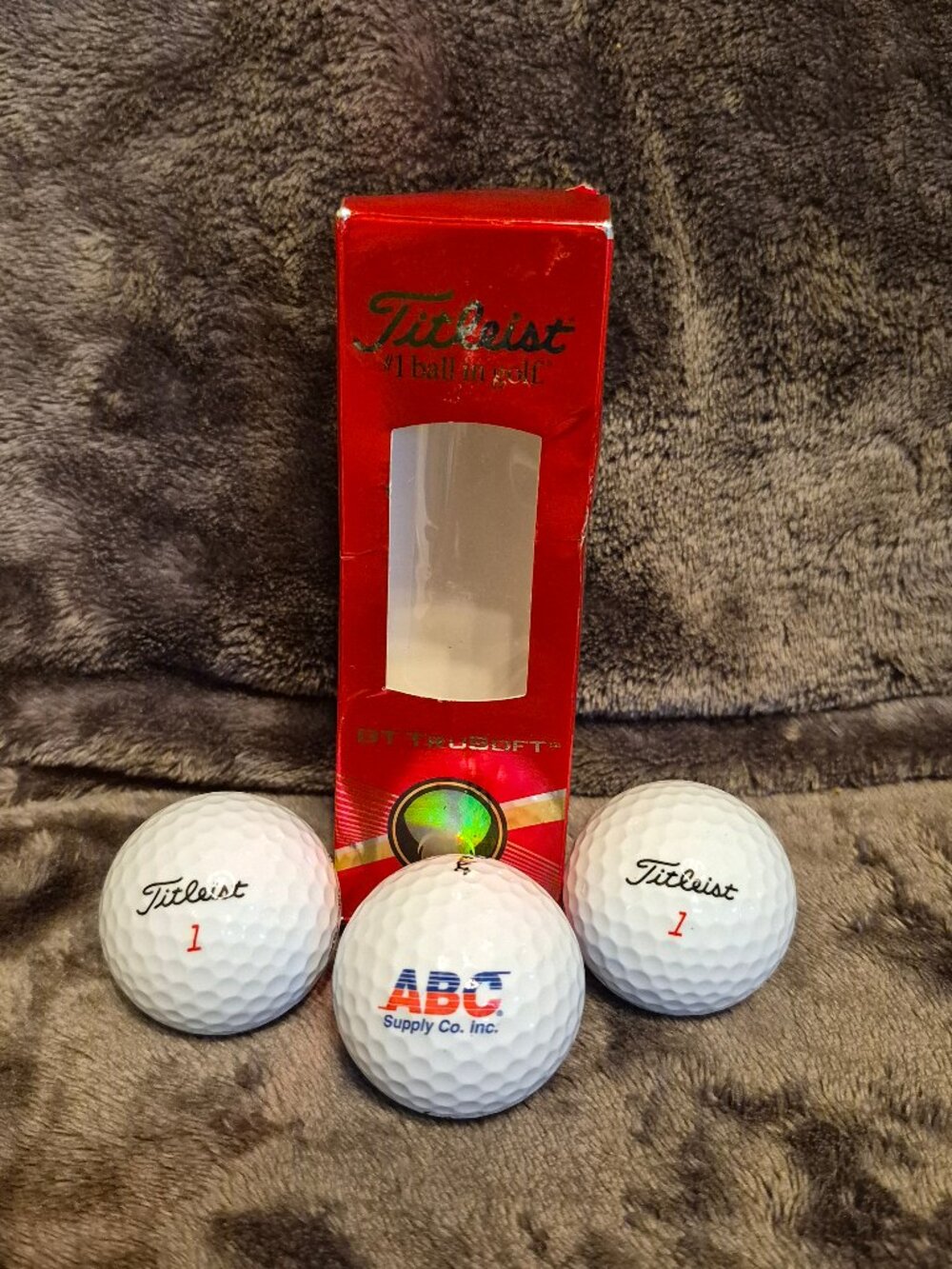 Titlelist ABC Supply Co. Promo DT TruSoft Golf Balls #1 Balls (3Pack)